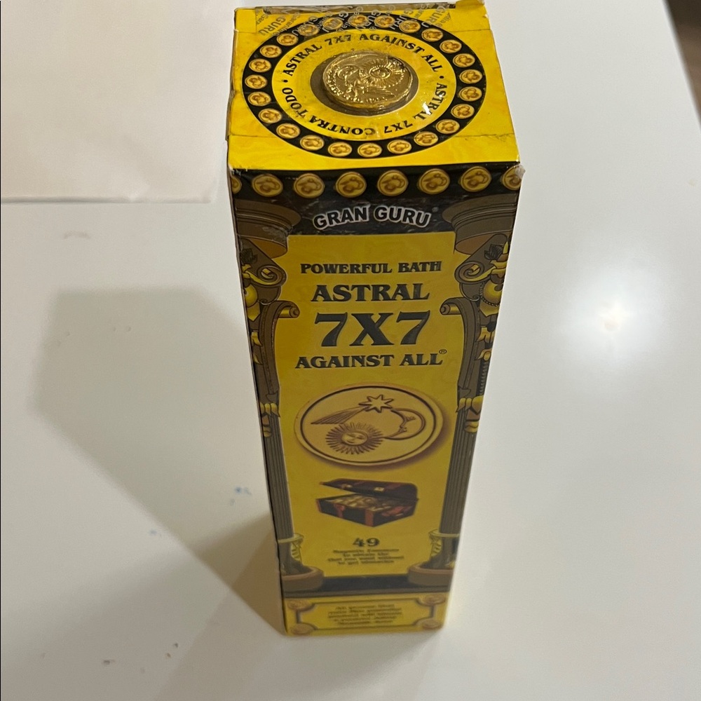 Astral 7x7 Poderoso Baño - Bright Yellow Ritual Bath